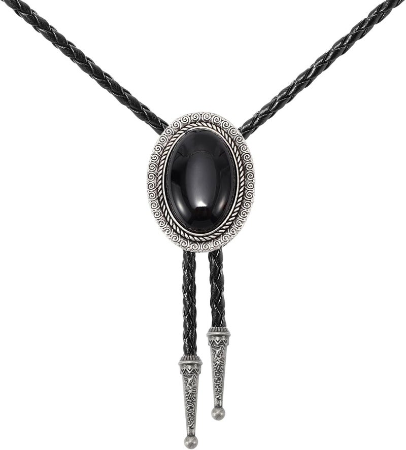 Sansths Bolo Tie for Men Cowboy Tie Native American Retro Western Necklace Cowboy Cowgirl Accessories for Men Women - Image 1